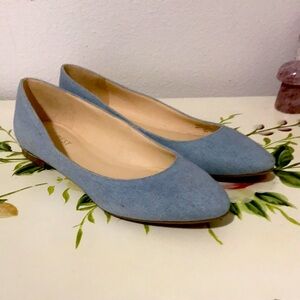 Nine West denim flats